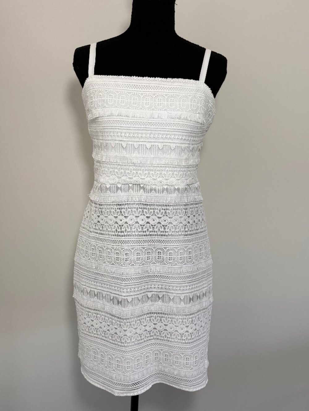 Sam Edelman White Lace Sheath Dress